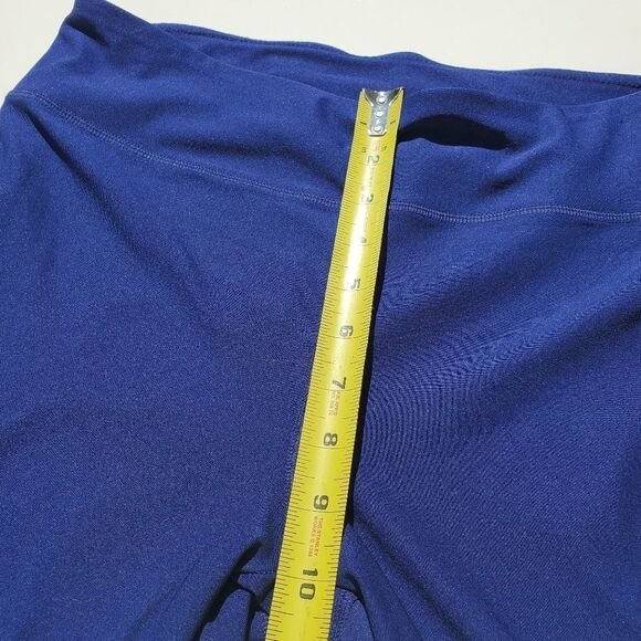 XL GOTTEX BLUE TROPICAL MESH LEGGINGS YOGA PANTS EXTRA LARGE - Picture 7 of 13